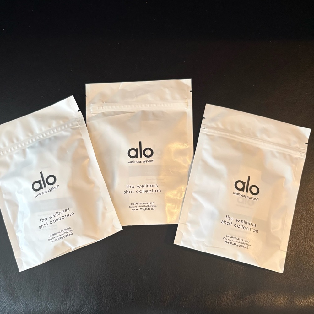 ALO The Wellness Collection 3 packages of 4 Gels Each